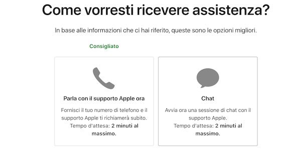 Assistenza Apple