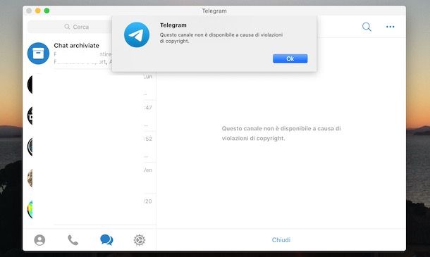 Come entrare in un canale Telegram bloccato