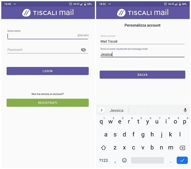 Come leggere le mail di Tiscali su smartphone e tablet