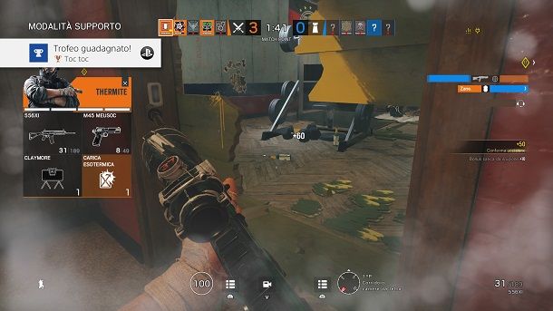 Coordinarsi Rainbow Six Siege PS4