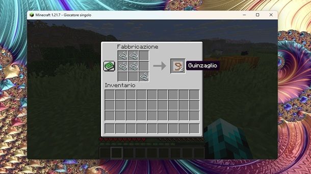 Crafting guinzaglio Minecraft Java