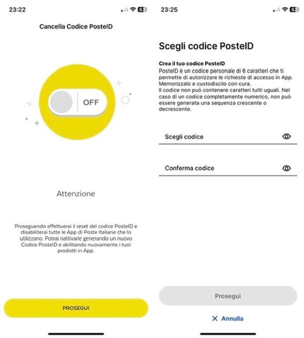 Come accedere all'app Postepay