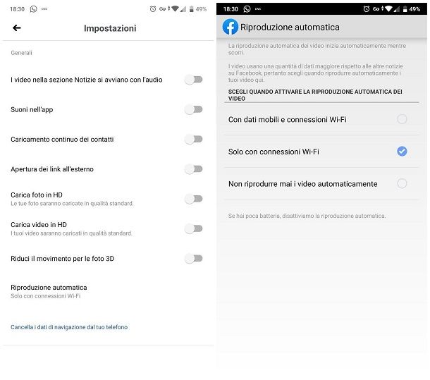 Come bloccare i video su Facebook dal cellulare