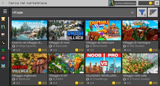 Mod per costruire un villaggio su Minecraft