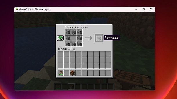 Come creare una Fornace su Minecraft