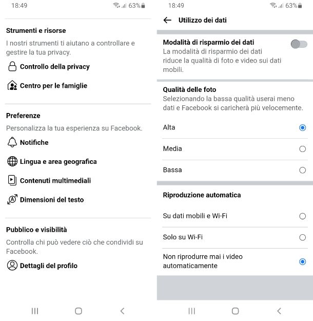 Facebook browser