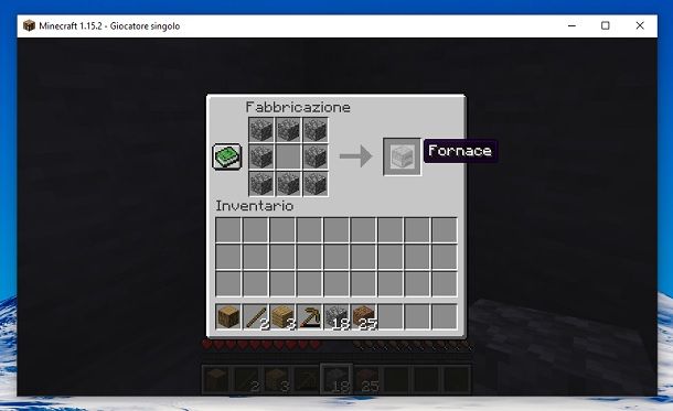 Fornace Minecraft