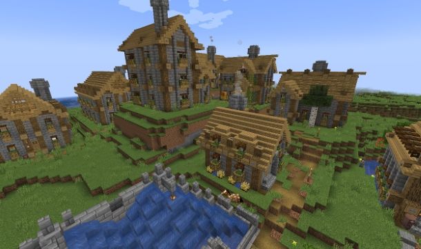 Mod per costruire un villaggio su Minecraft