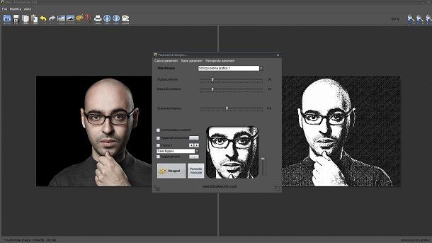 Altri programmi cartoni animati FotoSketcher