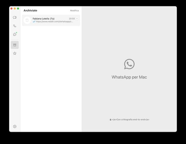 Chat WhatsApp PC