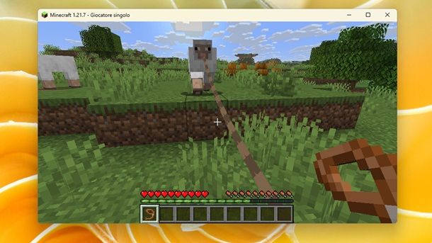 Come usare un guinzaglio su Minecraft
