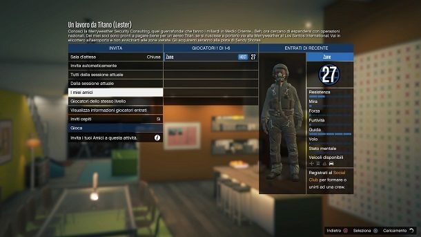 Come fare le missioni di GTA 5 Online con gli amici