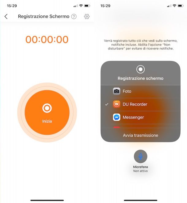 App per registrare schermo