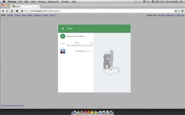 Installazione e uso di Google Hangouts su Mac