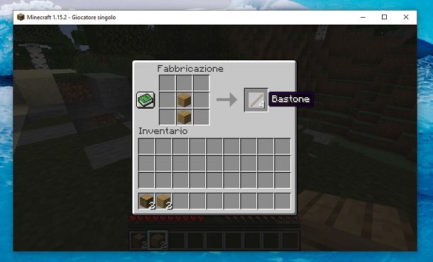 Bastone Minecraft