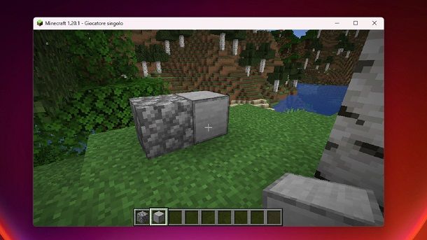 Come fare la Pietra levigata su Minecraft Java