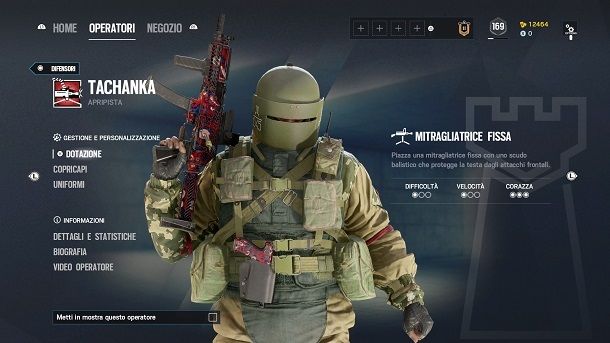 Tachanka Rainbow Six Siege PS4