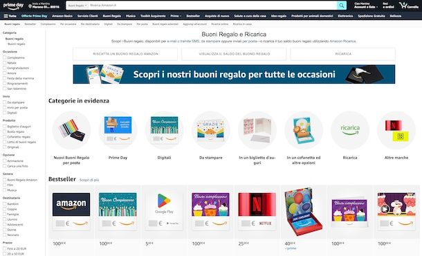Buoni Amazon