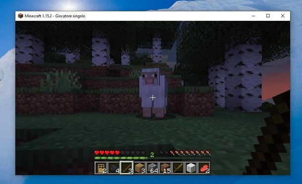 Pecora Minecraft trovata