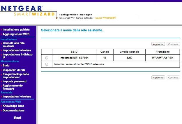 Come portare Internet da un piano all'altro