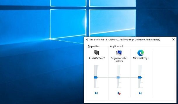 Disabilitare suoni Windows