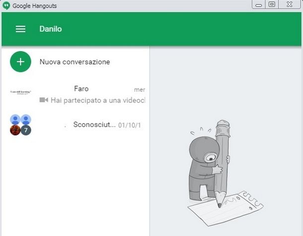 Installare Google Hangouts su PC Windows