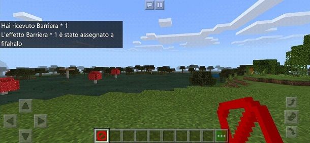 Barriera Minecraft PE