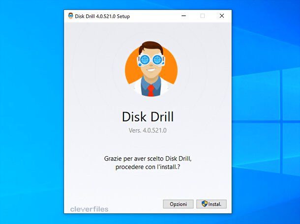 Installazione Disk Drill Windows