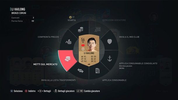 Come vendere i giocatori su FIFA Ultimate Team