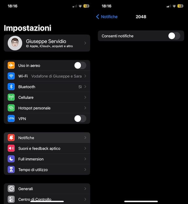 Come silenziare notifiche su iPhone