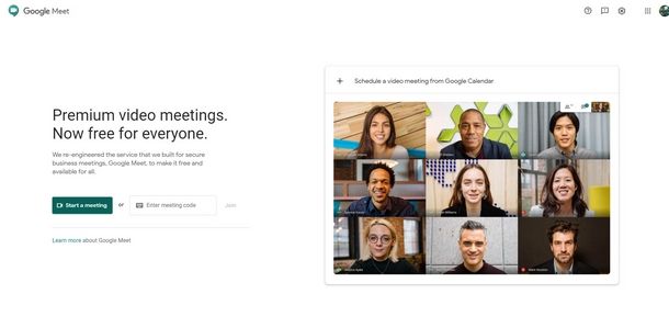 Accedere alla versione online di Google Meet