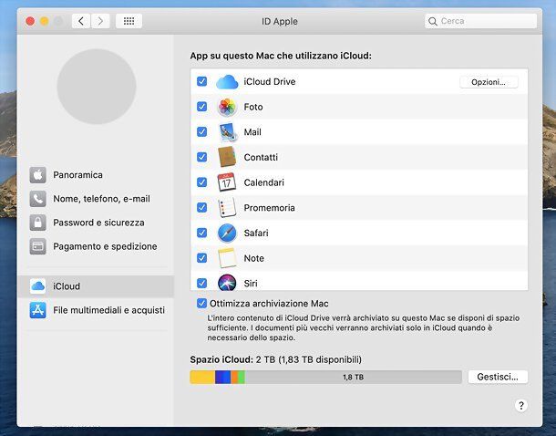 Foto di iCloud su Mac