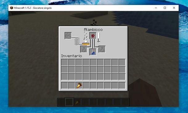 Pozione strana Minecraft