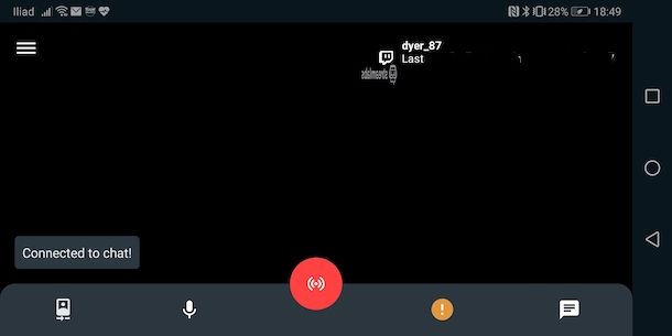 How to stream on Twitch from Android