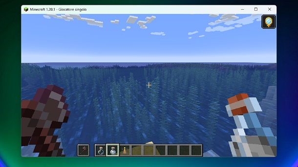 Pozione d'invisibilità Minecraft Java