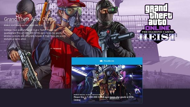 Bonus GTA Online Twitch Prime