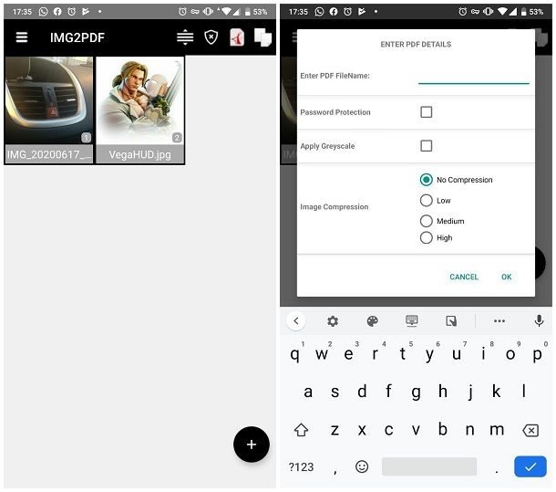Come modificare una foto in PDF su Android