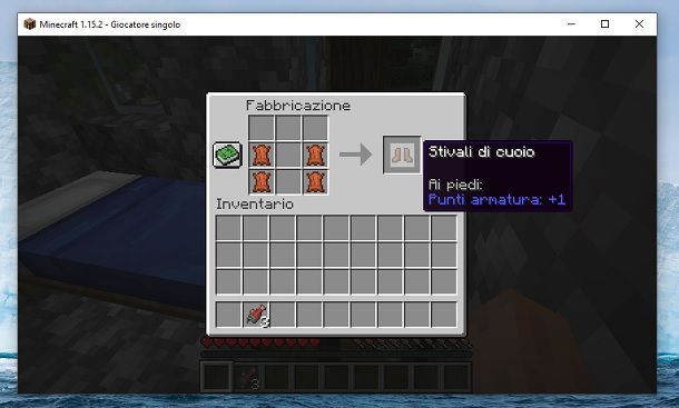 Stivali di cuoio Minecraft