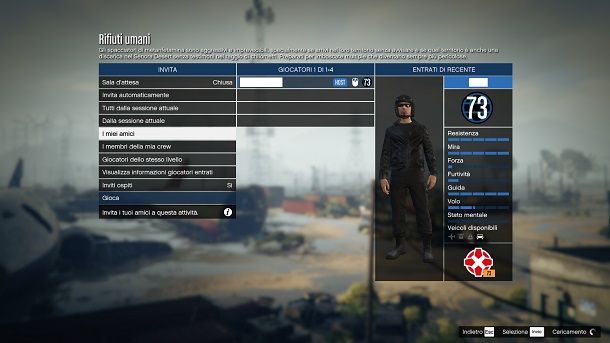 Attività in privato GTA Online