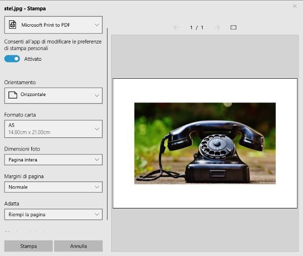 Come modificare una foto in PDF