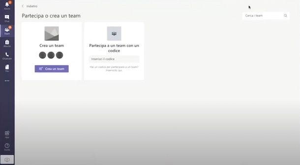 Come accedere a Microsoft Teams con codice