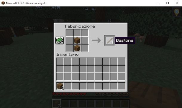 Bastoni Minecraft