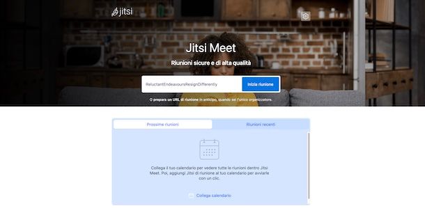 Jitsi Meet computer