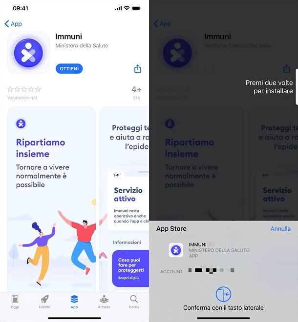 Download app Immuni iPhone