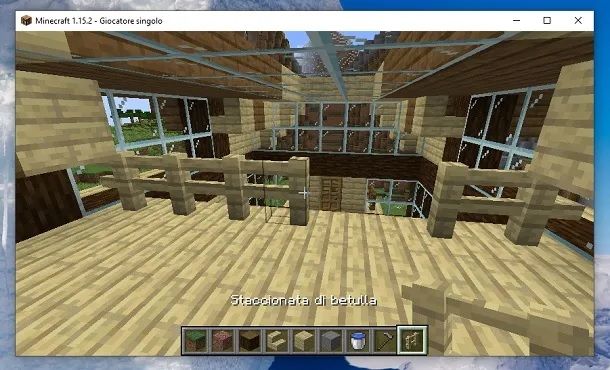 Interno Minecraft