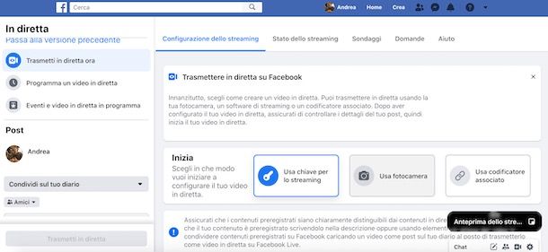 Come fare un webinar su Facebook