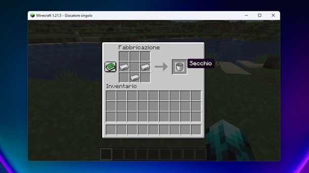 Secchio Minecraft