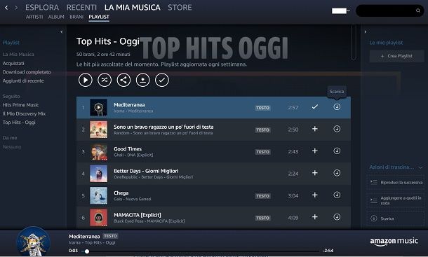 Come scaricare musica da Amazon Music su PC