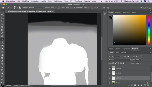 Creare una maschera di profondità su Photoshop