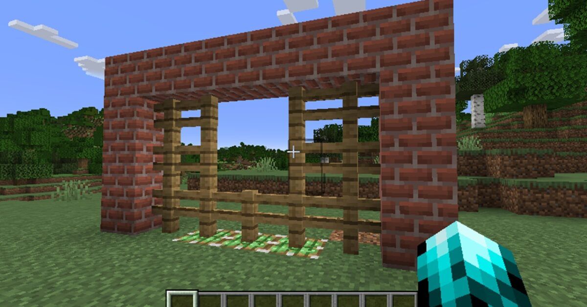 Come fare un cancello su Minecraft